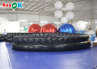 Black Hermetically Sealed Custom Inflatable Products Blow Up Sofa Custom 7.3m
