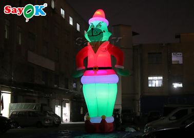 Blow Up Cartoon Characters Custom 8.5M Outdoor Christmas Decoration Inflatable Cartoon Character  Model