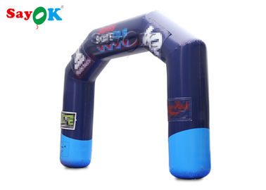 Arch Bridge Design Outdoor Sport Racing Games Inflatable Finish Line Arch / Blow Up Entrance Arch