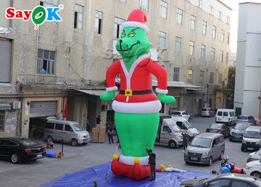 Inflatable Dog	Green Hair Clown Inflatable Cartoon Characters For Advertising Double Sewing