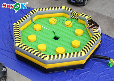 Inflatable Backyard Games 6m Crazy Inflatable Meltdown Machine Meltdown Wipeout Game For Amusement