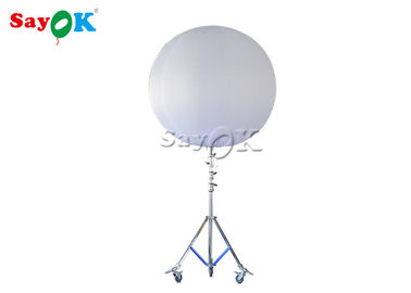 Damp - Proof  Inflatable Lighting Decoration / Inflatable Tripod Ball