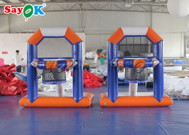 Inflatable Football Game Fire - Proof Inflatable Sports Games / Creative Kids Inflatable Basketball Water Shooting Game