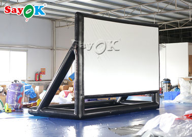 Inflatable Projection Screen 210D Oxford Cloth Inflatable Movie Screen For Family Party