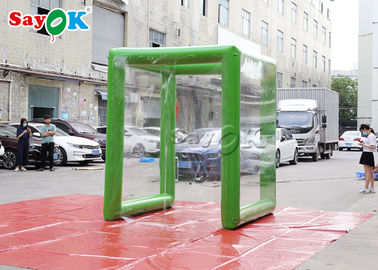 Custom Made Green Fogger Intergrated Disinfection Channel In Supermarket Entrance