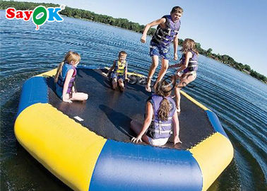 Baby Inflatable Water Trampoline / Durable Inflatable Aquatic Trampoline