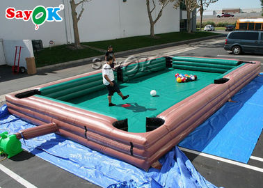 Inflatable Party Games Big Human Inflatable Sports Games Snooker Pool Table Logo Printing