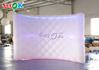 Inflatable Party Decorations Curve LED 210D Inflatable Photo Booth