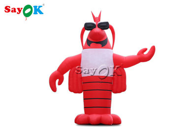 Inflatable Advertising Balloons Sea Animal Crawfish 7M Inflatable Lobster Model