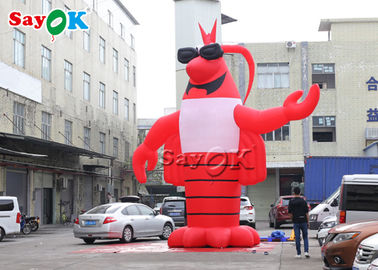 Inflatable Advertising Balloons Sea Animal Crawfish 7M Inflatable Lobster Model