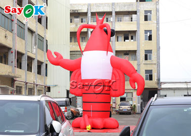 Inflatable Advertising Balloons Sea Animal Crawfish 7M Inflatable Lobster Model