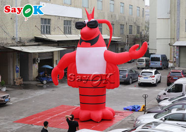 Inflatable Advertising Balloons Sea Animal Crawfish 7M Inflatable Lobster Model