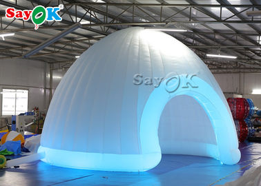 Go Outdoors Air Tent 210D Xford Led 6x4mH Inflatable Dome Tent