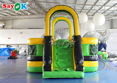 Inflatable Obstacle Course Giant Wipeout Obstacle 10x3x2.5mH Inflatable Sports Games