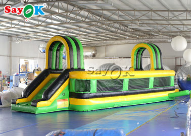 Inflatable Obstacle Course Giant Wipeout Obstacle 10x3x2.5mH Inflatable Sports Games