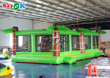 Outdoor Inflatable Games Multifunctional Backyard Tarpaulin Inflatable Volleyball Field