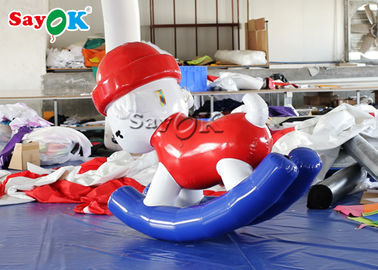 Multifunction Tarpaulin 1.6x0.7x1.6mH  Inflatable Rocking Horses For Kids