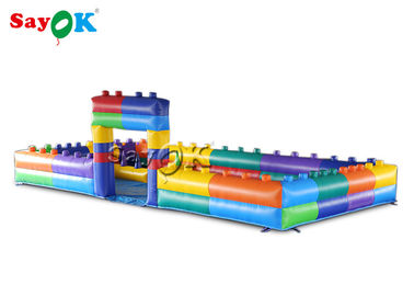 Kids Inflatable Games Large Playground Waterproof Inflatable Bumper Car Fence