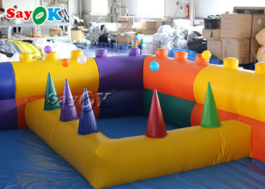 Kids Inflatable Games Large Playground Waterproof Inflatable Bumper Car Fence