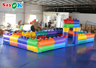 Kids Inflatable Games Large Playground Waterproof Inflatable Bumper Car Fence