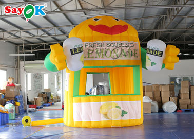 Custom Inflatable Tent Inflatable Work Tent PVC 3*3*4mH Inflatable Lemonade Stand Tent