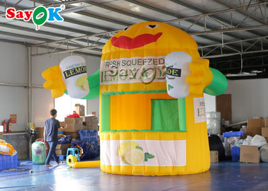 Custom Inflatable Tent Inflatable Work Tent PVC 3*3*4mH Inflatable Lemonade Stand Tent