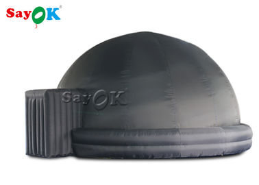 360 Dome Projection 5/6m Portable Black Inflatable Planetarium Tent