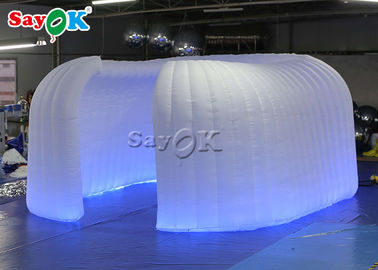 Inflatable Family Tent Custom 6.5x2.4mH Portable Inflatable Party Dome Tent For Home Event