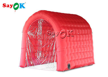 Red Fireproof Disinfection Channel Inflatable Medical Tent