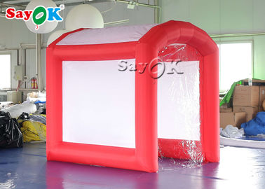 Outdoor 2x2.5x2.5mH Red Inflatable Disinfection Fogger Channel