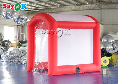 Outdoor 2x2.5x2.5mH Red Inflatable Disinfection Fogger Channel