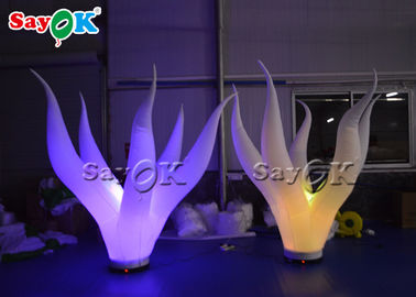 Customized Nylon 3m Inflatable LED Seaweed For Festival