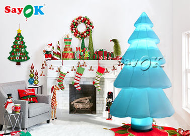 Nylon Cloth Led Light  Inflatable Christmas Tree Ornament