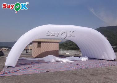 Inflatable Camping Tent Double Stitching Indoor Inflatable Shell Shape Stage Tent
