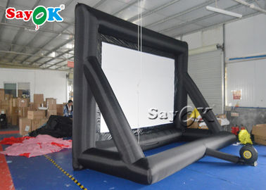 Blow Up Projector Screen Rear Projection Cloth Event  Inflatable Movie Screen