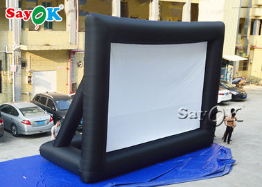 Inflatable Outdoor Screen Customized  Beach Folding Inflatable Advertising Movie Screen