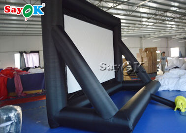 Blow Up Projector Screen Rear Projection Cloth Event  Inflatable Movie Screen