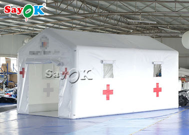 White 6x3x3mH Temporary Emergency Inflatable Medical Tent