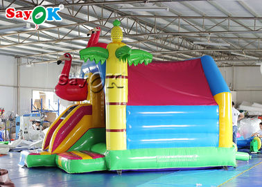 4.9x3.9x3.6mH Flamingo Commercial Inflatable Bounce House