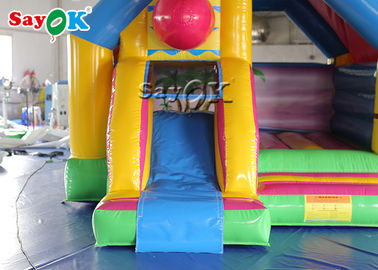 4.9x3.9x3.6mH Flamingo Commercial Inflatable Bounce House