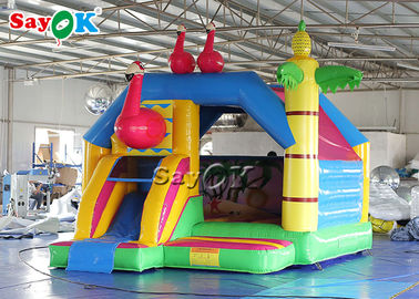 4.9x3.9x3.6mH Flamingo Commercial Inflatable Bounce House