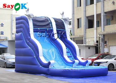 Inflatable Swimming Pool Slide Clearance 7x4x5mH Outdoor Kid Inflatable Climbing Water Slide For Entertainment