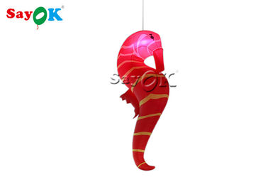 2m LED Light Inflatable Seahorse Model For Festival Decoration