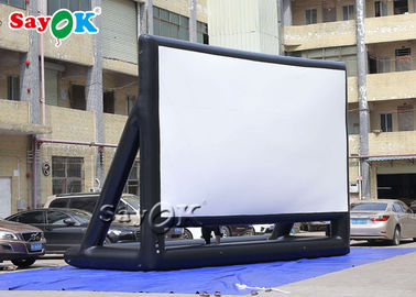 Inflatable Big Screen Outside Airtight Inflatable Movie Projector Screen For Advertising Display