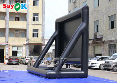 Inflatable Big Screen Outside Airtight Inflatable Movie Projector Screen For Advertising Display