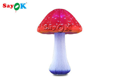 Stage Decoration 2.5m Inflatable Mushroom With Led Light