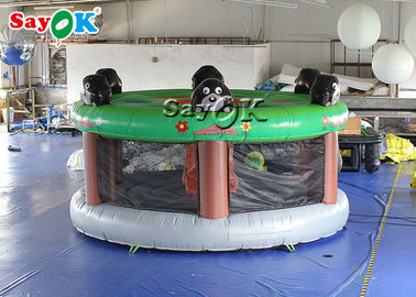 Outdoor Inflatable Games Kids Adult PVC Inflatable Whack A Mole With Air Blower