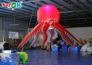 Event Hanging 3m Led Lighting Inflatable Octopus Tentacle