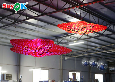 Store Decorative 3m Hanging Led Lighting Inflatable Starfish