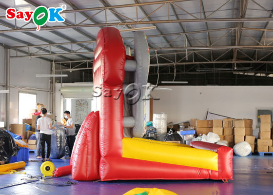 Inflatable Yard Games Fire Proof Target Shooting Inflatable Sports Games Basketball Hoop